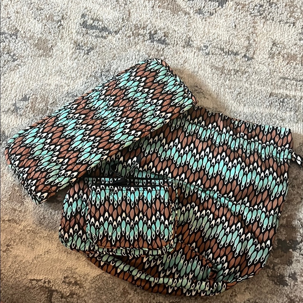 Vera Bradley "Kiev Chevron" Lot of 4 items